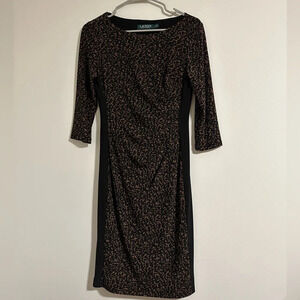 Lauren Ralph Lauren animal print cheetah pencil dress